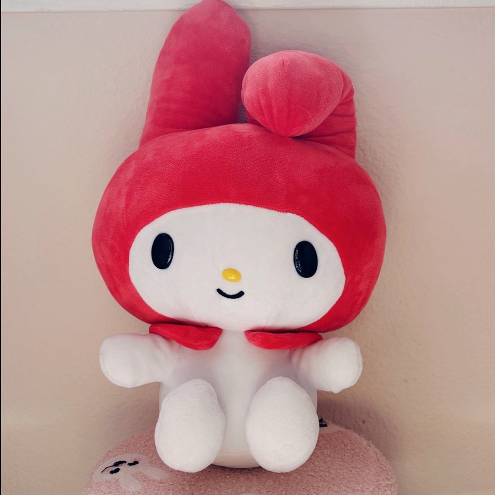 My Melody Universal Studios Red and White Plush Toy